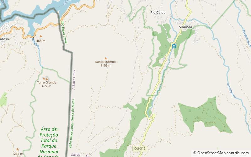 Park Narodowy Peneda-Gerês location map