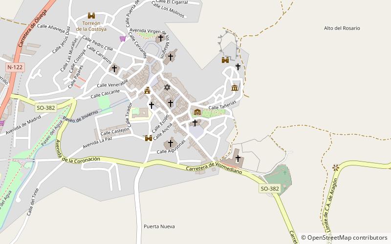 Church of San Miguel location map