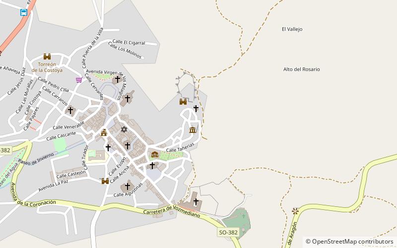 Puerta árabe location map