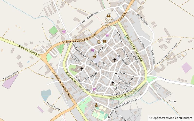 Villalpando location map