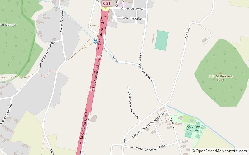 Mont-ras location map
