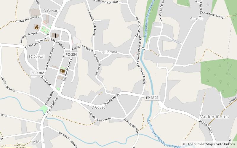 O Rosal location map