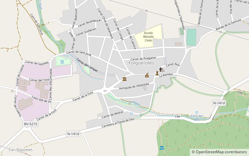 Verdaguer House-Museum location map