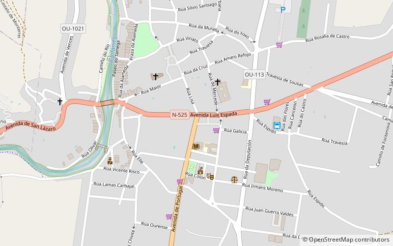 Verín location map