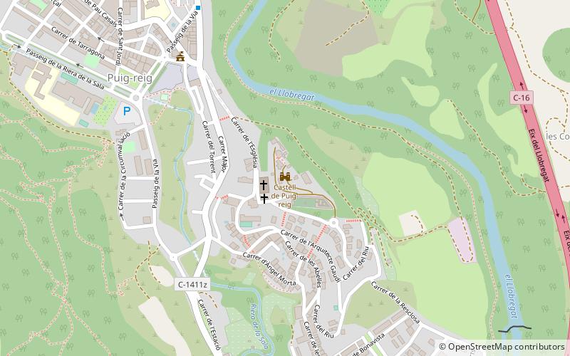 St Martin's Church location map