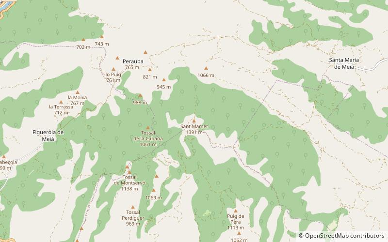 Sant Mamet location map