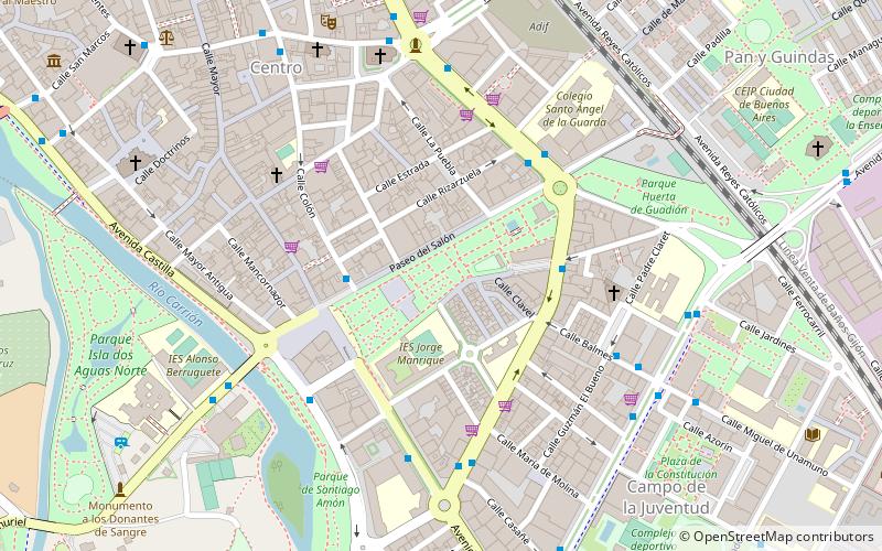 Parque de Isabel II location map