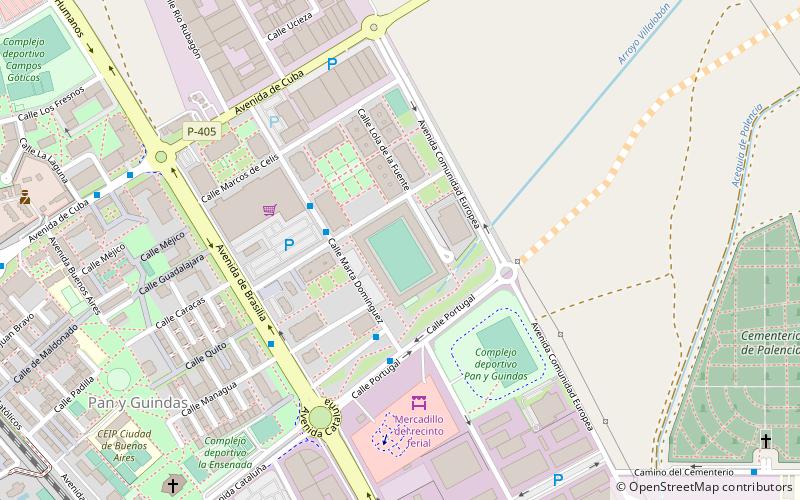 Estadio Nueva Balastera location map