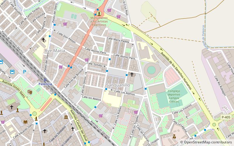 Plaza de San Juanillo location map