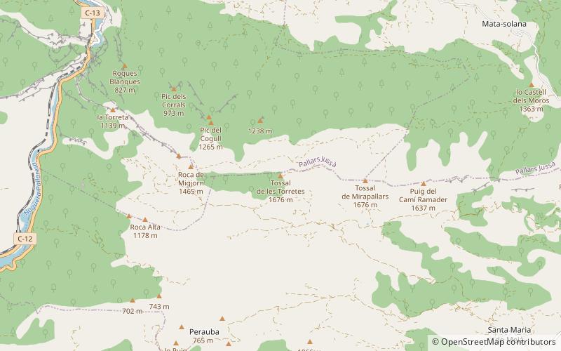 Tossal de les Torretes location map