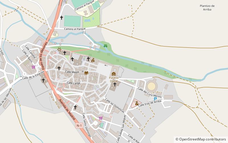 Palacio Ducal de Lerma location map