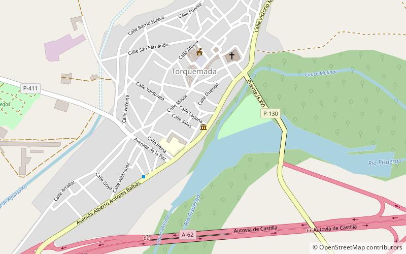 Bustos location map