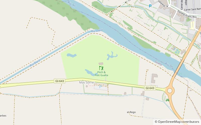 Pitch & Putt Gualta location map