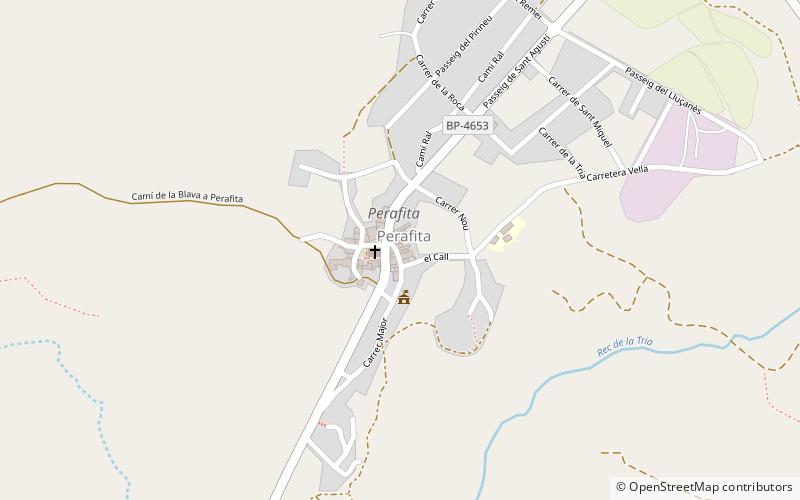 Perafita location map