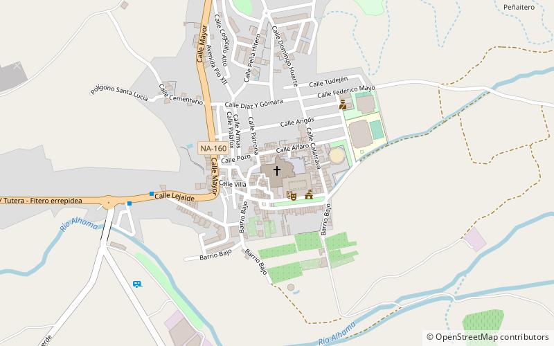 Abbaye de Fitero location map