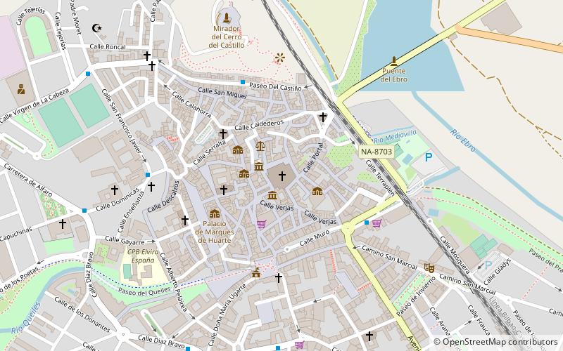 Catedral de Tudela location map