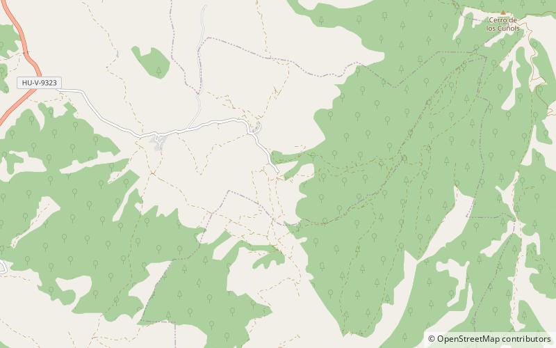 Entença location map