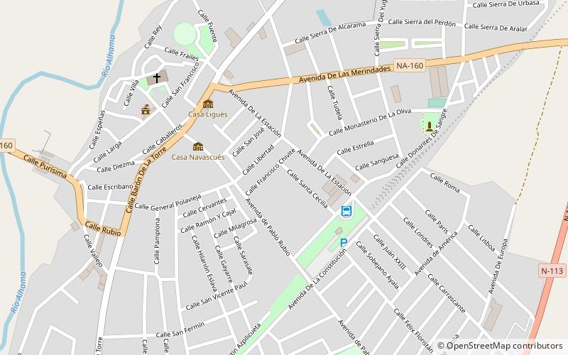 Cintruénigo location map