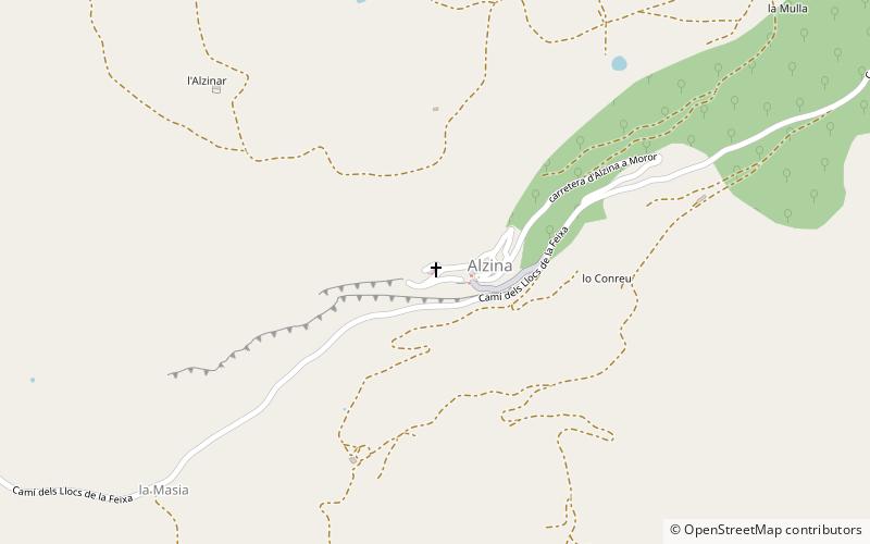 la Santa Creu location map