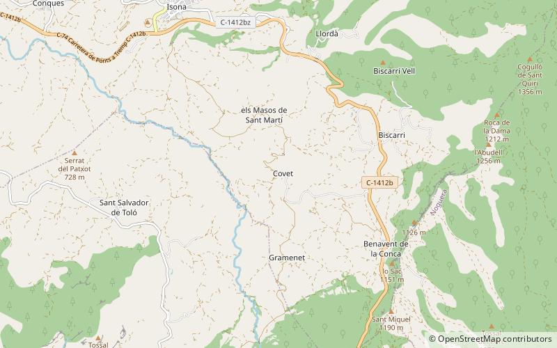Santa Maria de Covet location map
