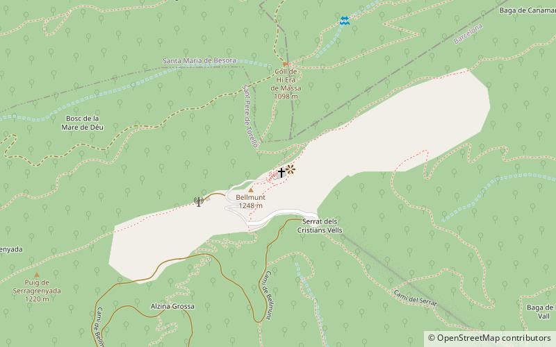 Santuari de Bellmunt location map