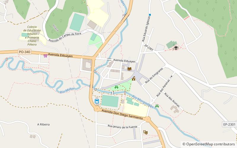 Gondomar location map