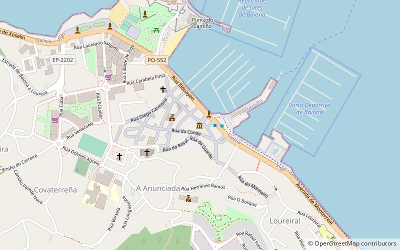 casa da navegacion baiona location map