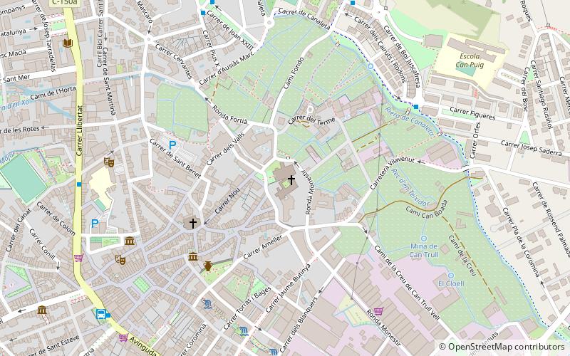 Sant Esteve location map