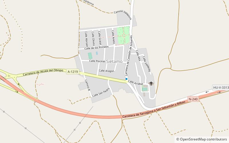 Siétamo location map
