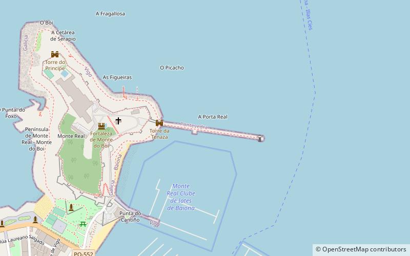 doca baiona location map