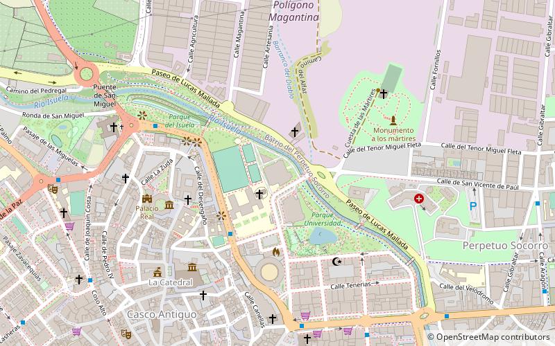 polideportivo rio isuela huesca location map