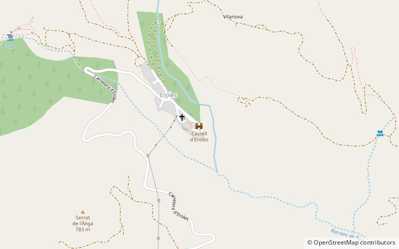 Santa Maria d'Eroles location map
