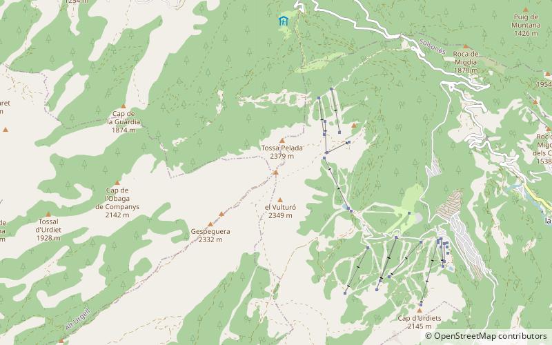 Pedró dels Quatre Batlles location map
