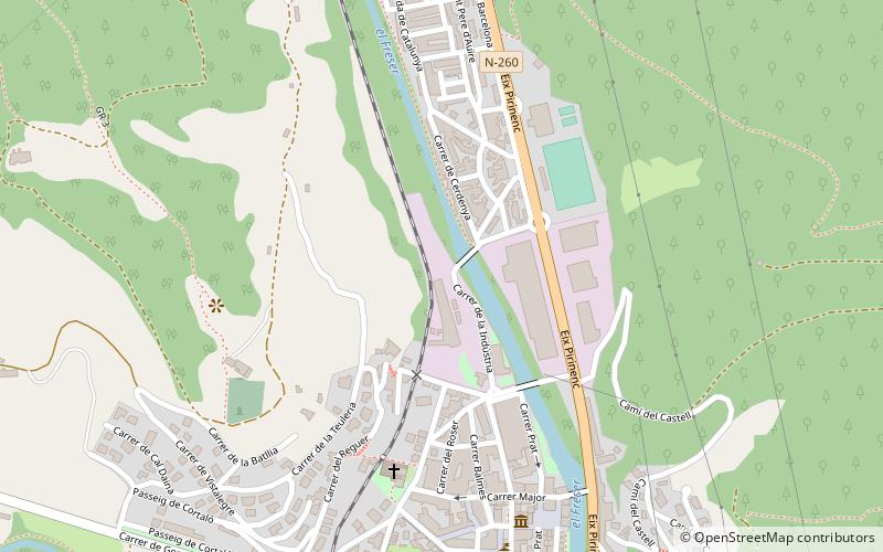 Campdevánol location map