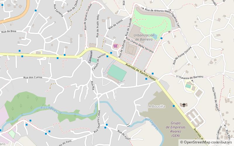 Campo Municipal de Barreiro location map