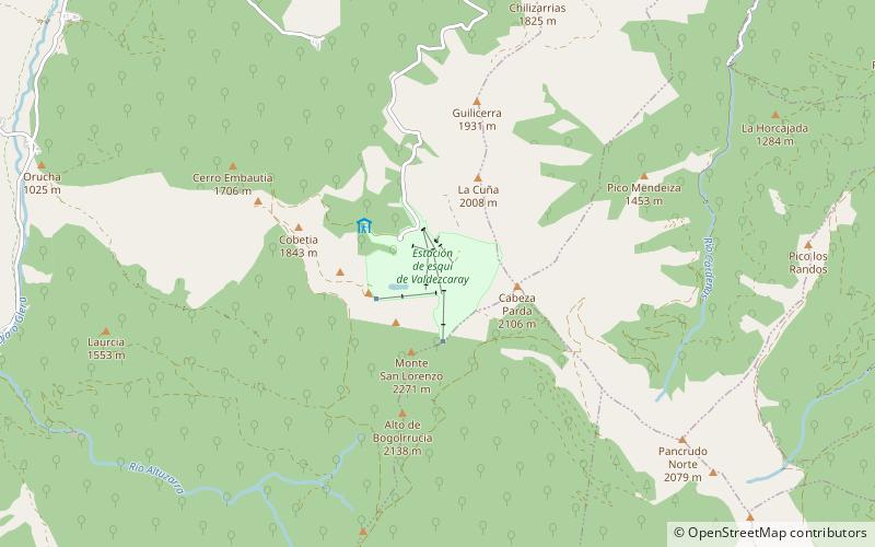 Valdezcaray location map