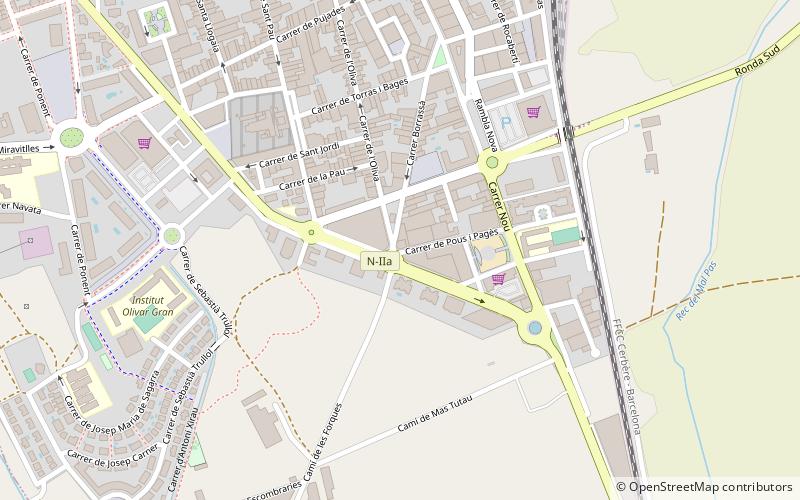 Rieju location map