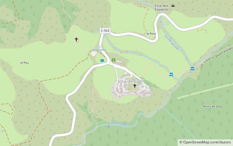 Tuixent – la Vansa location map