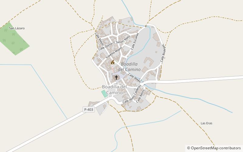 Boadilla del Camino location map