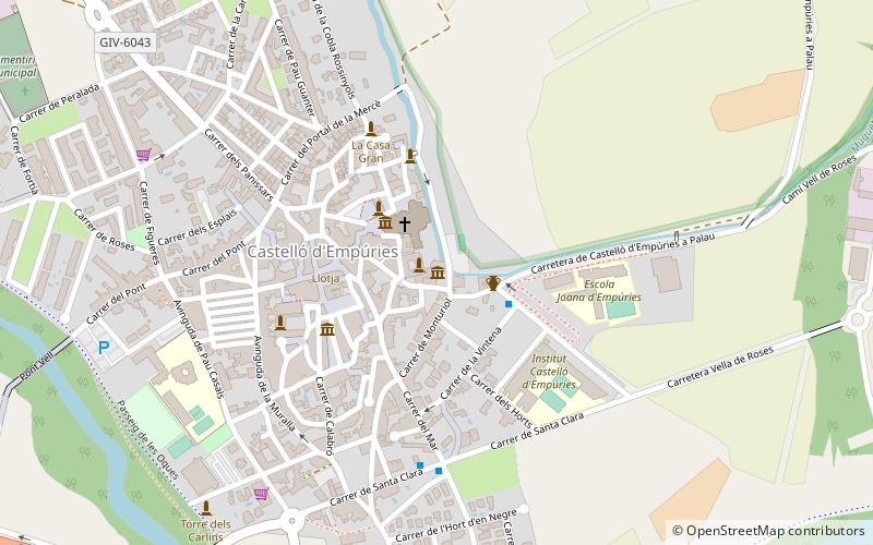 Ecomuseo-Harinera de Castellón de Ampurias location map