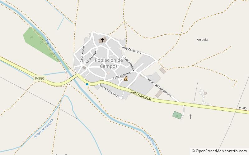 Población de Campos location map