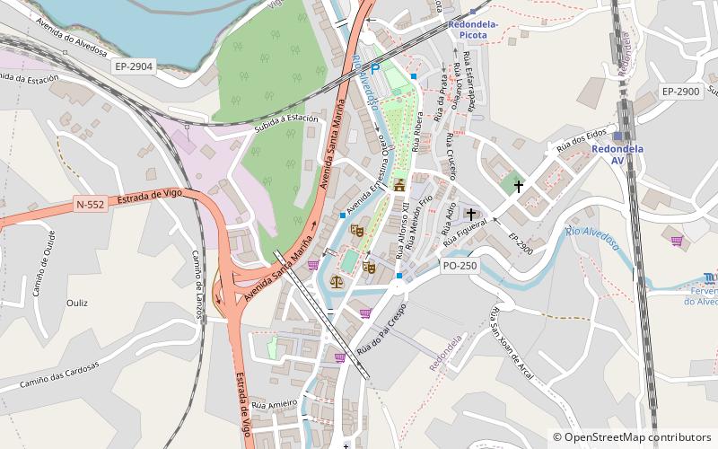 Redondela location map