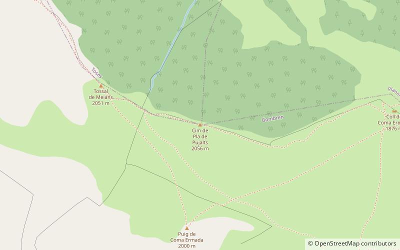 Cim de Pla de Pujalts location map