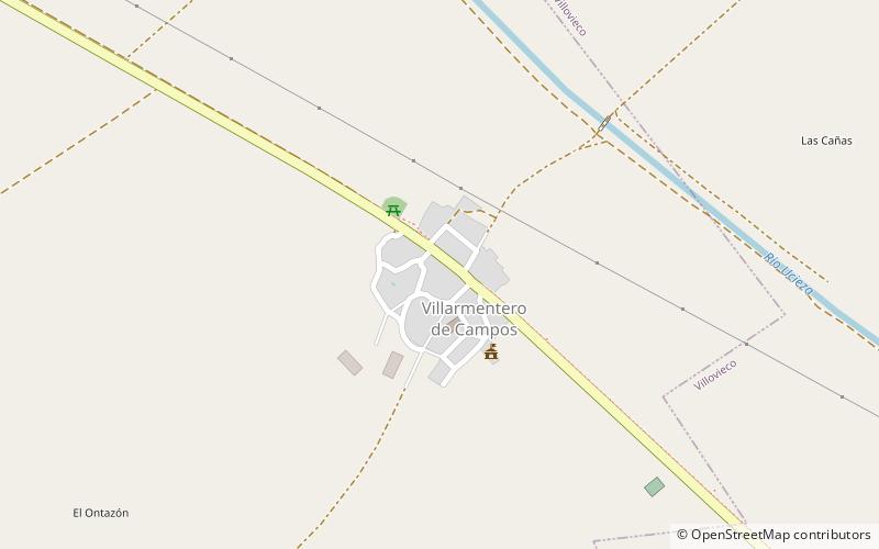 Villarmentero de Campos location map