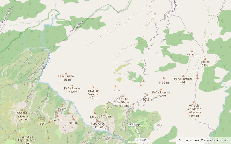 Dolmen de la Losa Mora location map