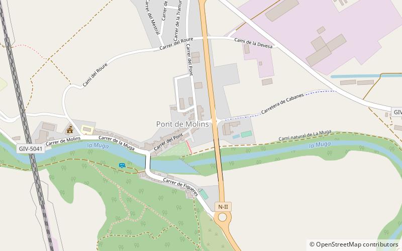 Pont de Molins location map