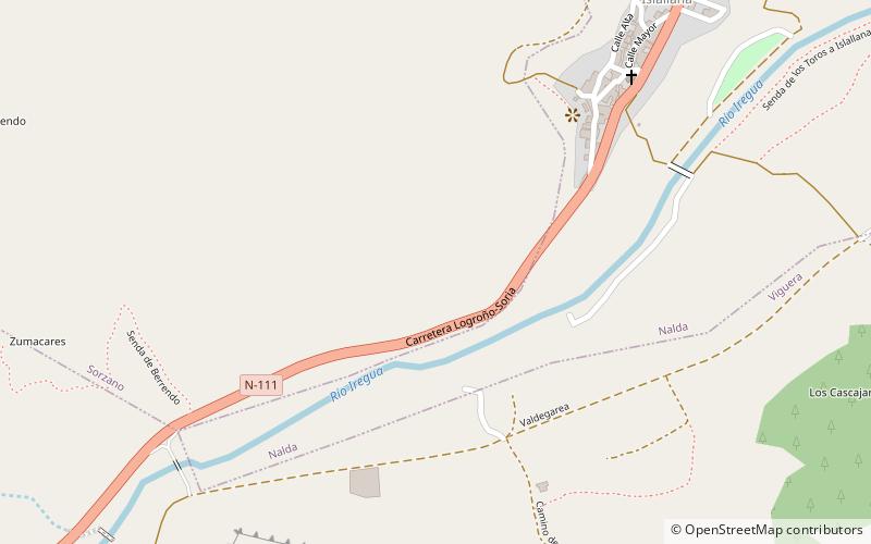 Peña Bajenza location map