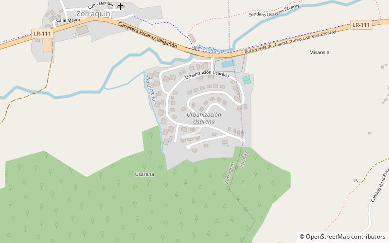 Zorraquín location map