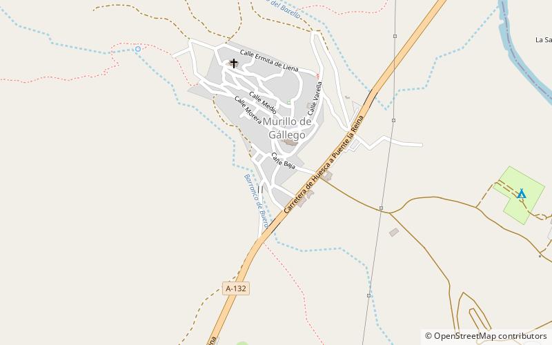 Murillo de Gallego location map