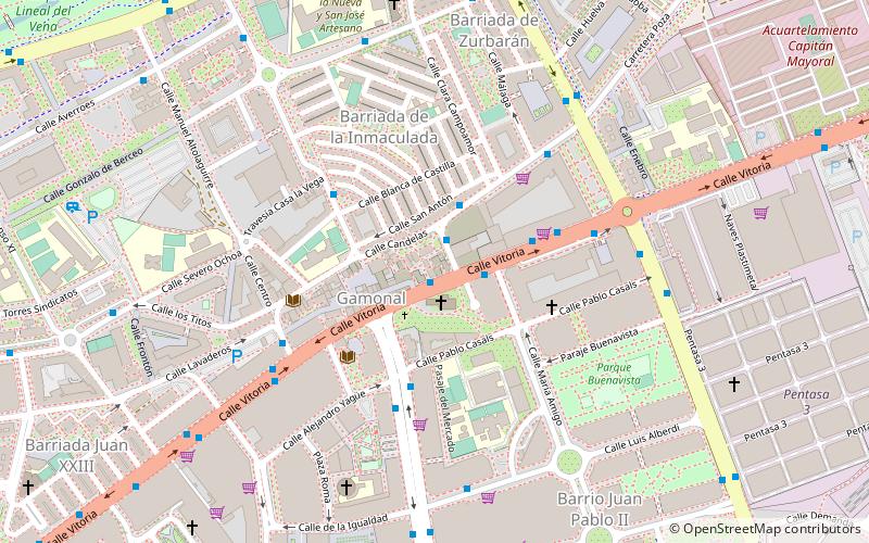 Santa María la Real y Antigua de Gamonal location map